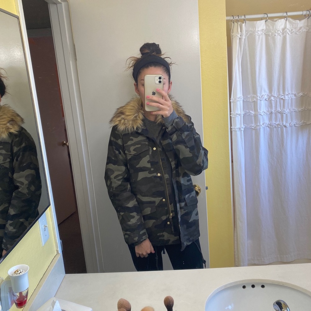 camouflage jacket